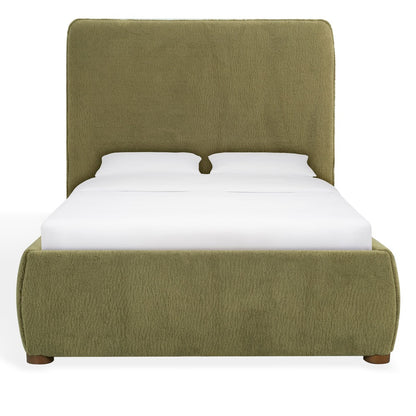 Safavieh - Callahan Teddy Twin Bed / Olive Green / Walnut - SFV4801I-T-2BX view 1