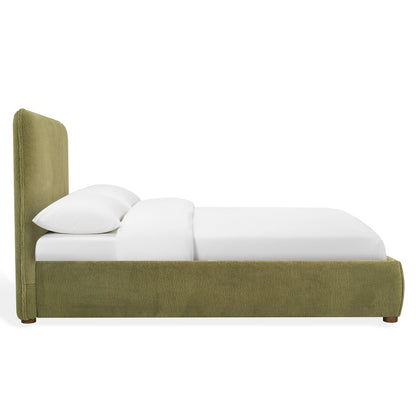 Safavieh - Callahan Teddy Twin Bed / Olive Green / Walnut - SFV4801I-T-2BX view 4