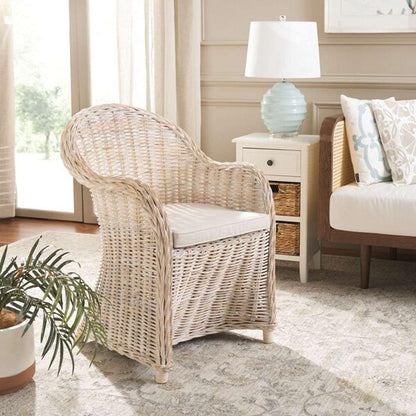 Safavieh - Callista Club Chair - White Washed - SEA7001C veiw 2