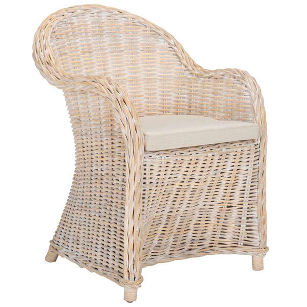 Safavieh - Callista Club Chair - White Washed - SEA7001C veiw 3