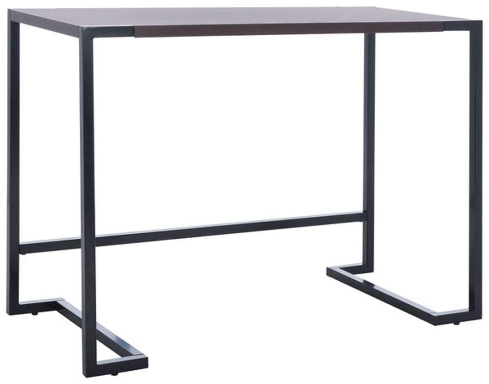 Safavieh - Calloway Desk - Walnut - Black - DSK5005A veiw 3