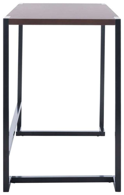 Safavieh - Calloway Desk - Walnut - Black - DSK5005A veiw 4