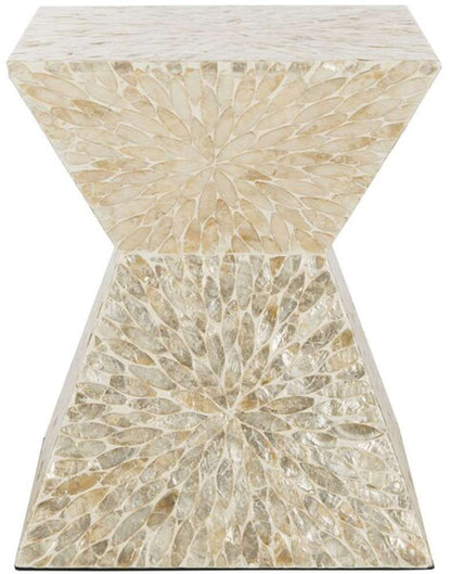 Safavieh - Calypso Sunburst Mosaic Stool - Multi - Beige - TRB1005A veiw 1