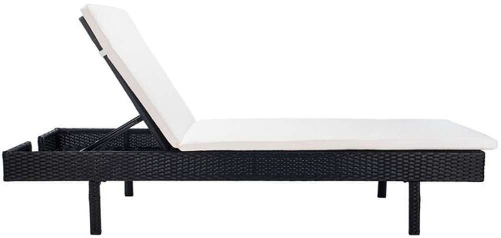 Safavieh - Cam Sunlounger - Black - Beige - PAT7501A veiw 1