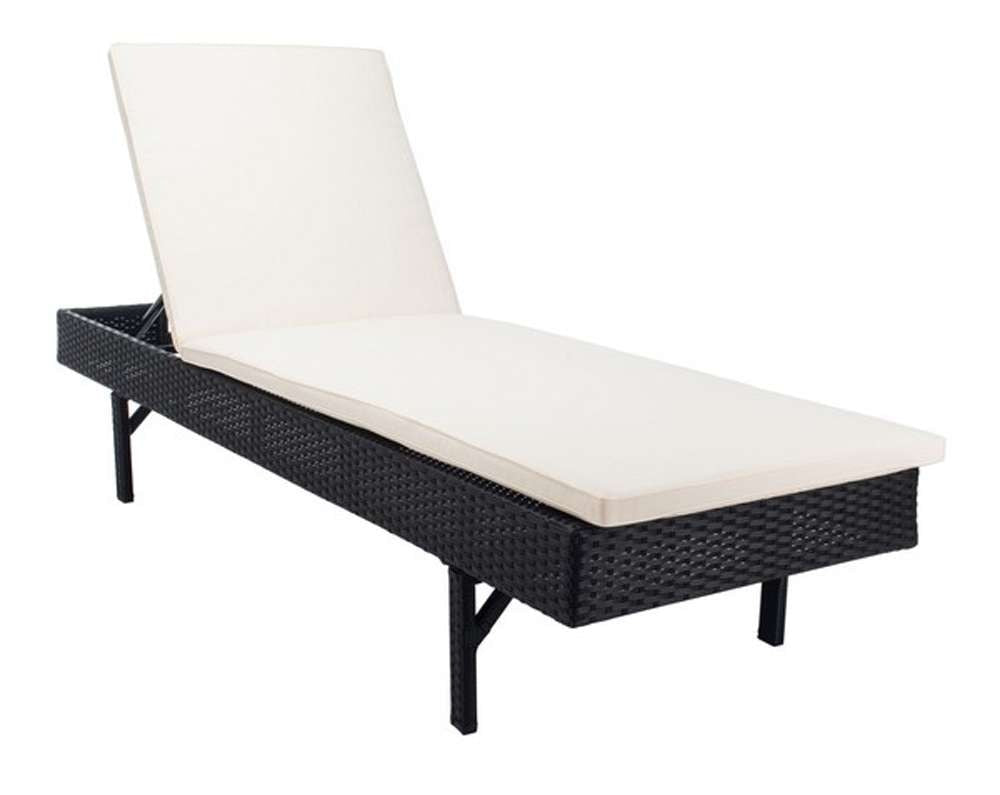 Safavieh - Cam Sunlounger - Black - Beige - PAT7501A veiw 3