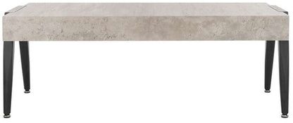 Safavieh - Cameron Coffee Table - Light Grey - Black - COF7008A veiw 1
