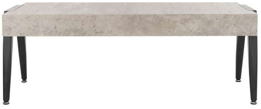 Safavieh - Cameron Coffee Table - Light Grey - Black - COF7008A veiw 1