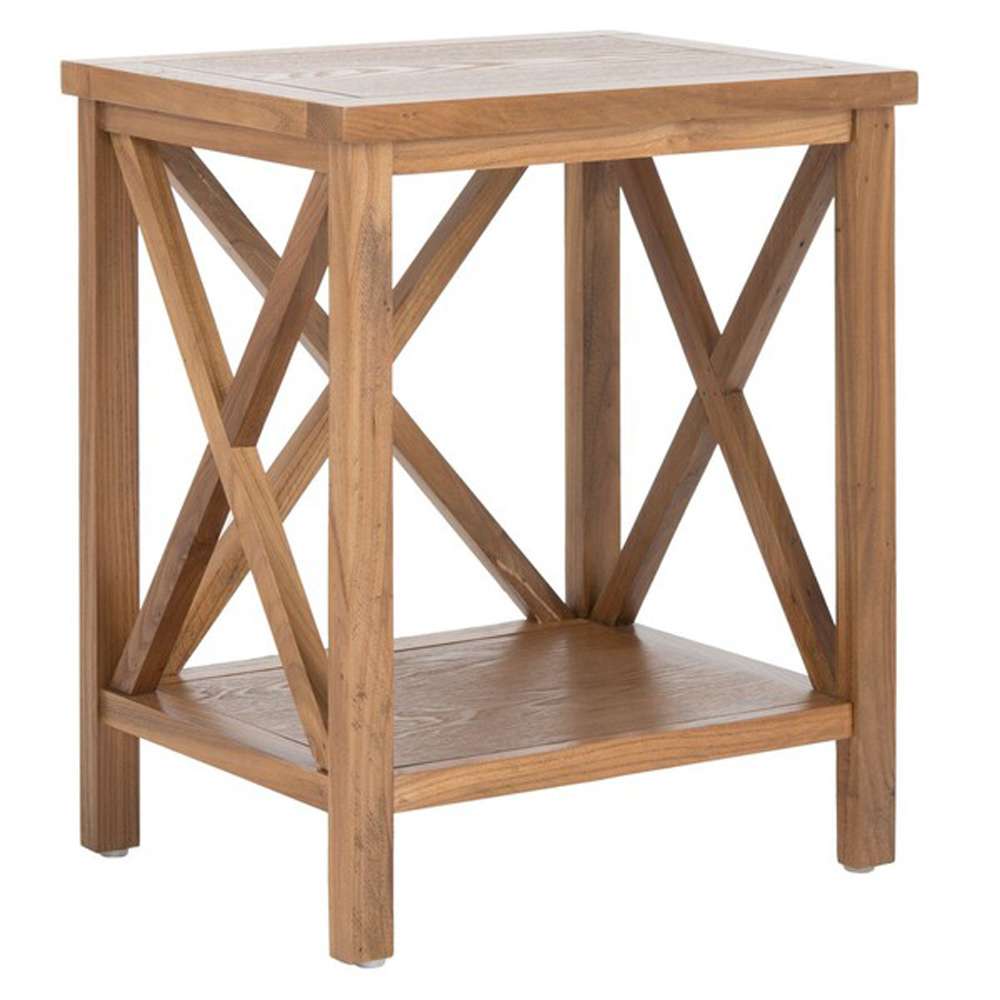 Safavieh - Candace End Table - Oak - AMH6523D veiw 3