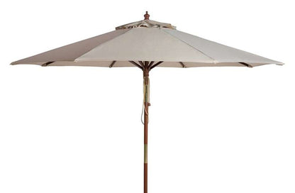 Safavieh - Cannes 11Ft Wood Umbrella - Beige - PAT8109A veiw 1