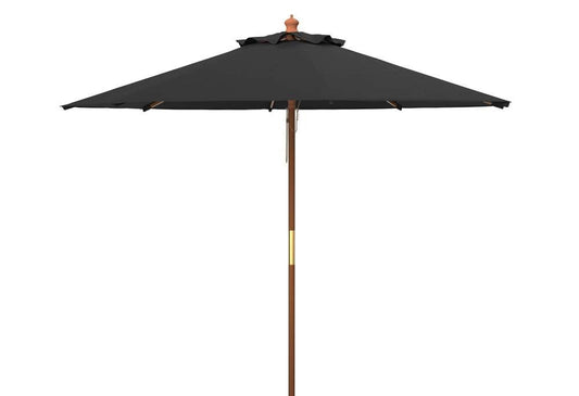 Safavieh - Cannes 11Ft Wood Umbrella - Grey - PAT8109B veiw 1