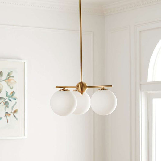 Safavieh - Cantrys 3Lt 18in Chandelier - Brass - CHA7010A veiw 1