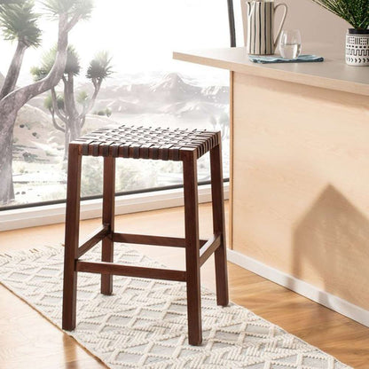 Safavieh - Capri Counter Stool - Brown - Brown - BST1009C veiw 2