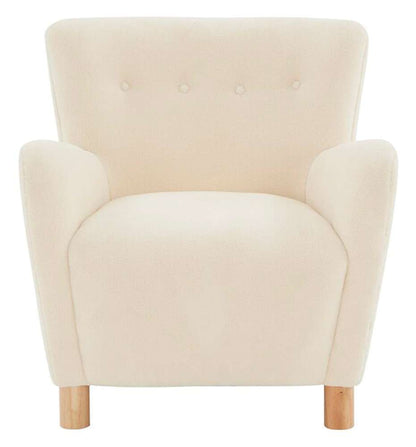 Safavieh - Couture - Carey Faux Shearling Chair - Ivory - SFV4794A veiw 1