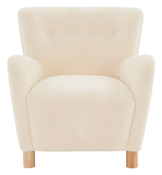 Safavieh - Couture - Carey Faux Shearling Chair - Ivory - SFV4794A veiw 1
