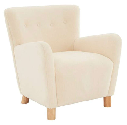 Safavieh - Couture - Carey Faux Shearling Chair - Ivory - SFV4794A veiw 3