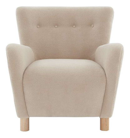 Safavieh - Couture - Carey Faux Shearling Chair - Tan - SFV4794B veiw 1