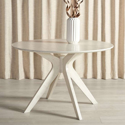 Safavieh - Couture - Carolee 46in Round Dining Table - White Washed - SFV2134A veiw 3