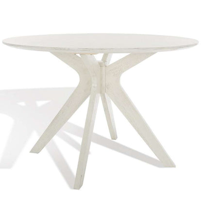 Safavieh - Couture - Carolee 46in Round Dining Table - White Washed - SFV2134A veiw 4