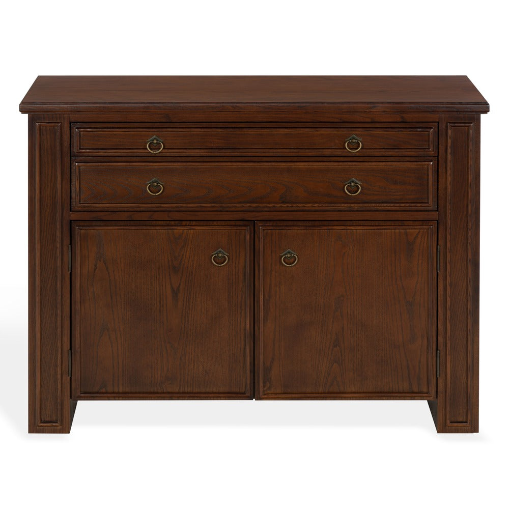 Safavieh - Caroline 2  Drawer & 2 Shelf Chest / Walnut / Brass - SFV4283A view 1