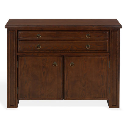 Safavieh - Caroline 2  Drawer & 2 Shelf Chest / Walnut / Brass - SFV4283A view 1