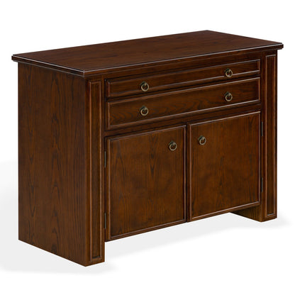 Safavieh - Caroline 2  Drawer & 2 Shelf Chest / Walnut / Brass - SFV4283A view 3