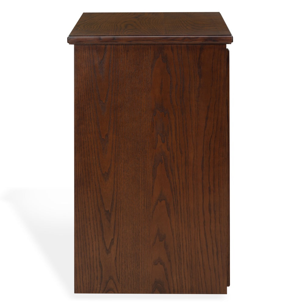 Safavieh - Caroline 2  Drawer & 2 Shelf Chest / Walnut / Brass - SFV4283A view 4