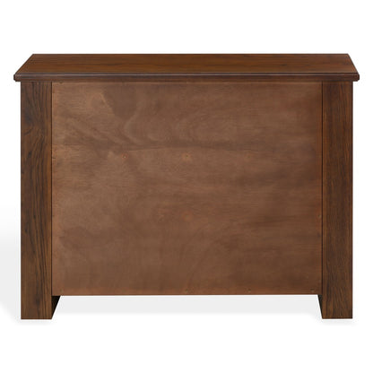 Safavieh - Caroline 2  Drawer & 2 Shelf Chest / Walnut / Brass - SFV4283A view 5