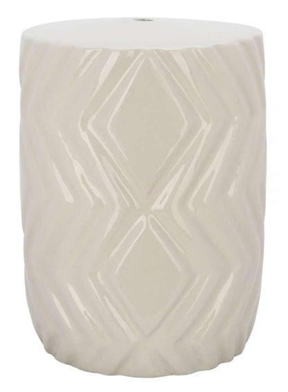 Safavieh - Carsyn 18in Garden Stool - Ivory - ACS5208A veiw 1