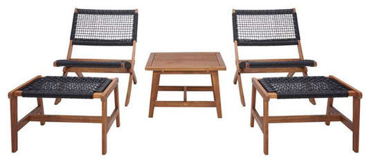 Safavieh - Casella Living Set - Natural - Black - PAT7077E veiw 1