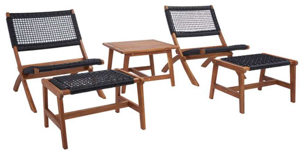 Safavieh - Casella Living Set - Natural - Black - PAT7077E veiw 4