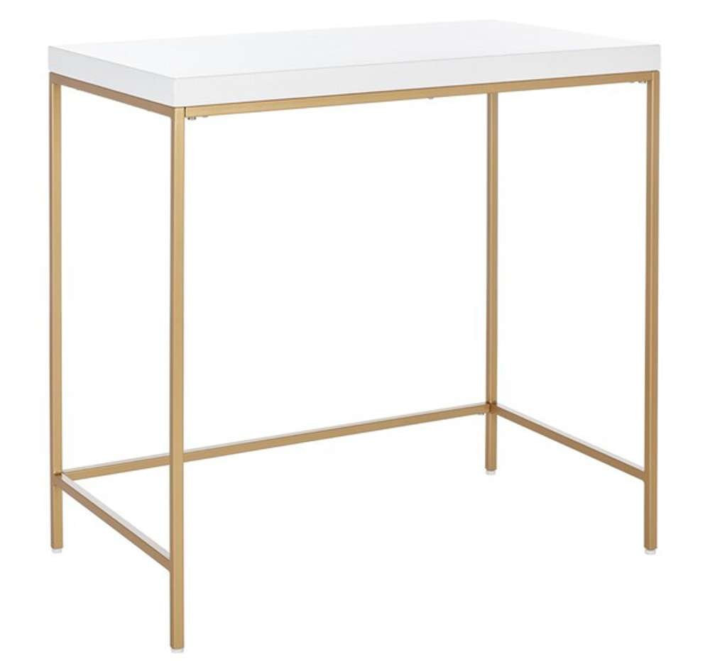 Safavieh - Cass Desk - White - Gold - DSK5015A veiw 3
