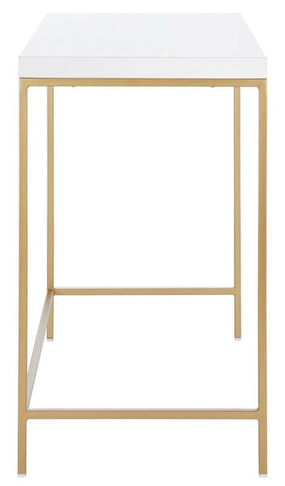Safavieh - Cass Desk - White - Gold - DSK5015A veiw 4