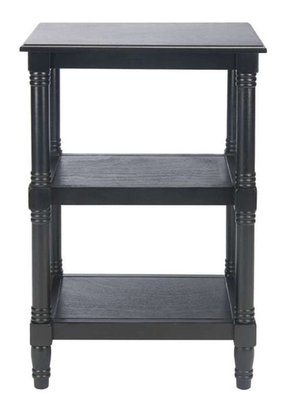 Safavieh - Cassie 3 Shelf Accent Table - Black - ACC5715B veiw 1