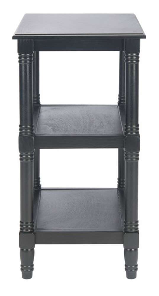 Safavieh - Cassie 3 Shelf Accent Table - Black - ACC5715B veiw 3
