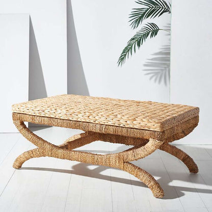 Safavieh - Couture - Caycee Waterhyacinth Table - Natural - CWK2003A veiw 3