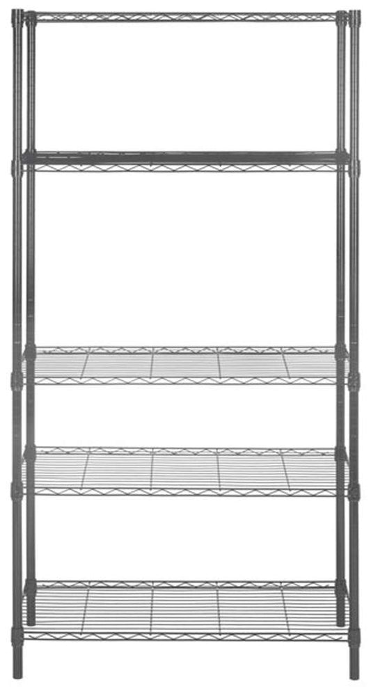 Safavieh - Ceasar 5 Tier Adjustable Rack - Chrome - HAC1006A veiw 1