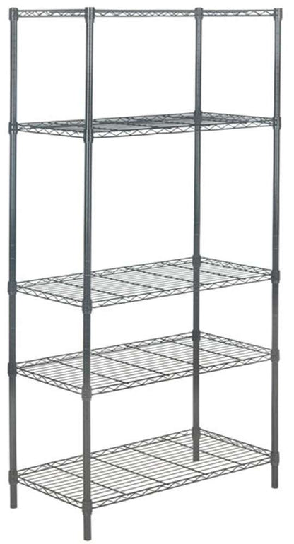 Safavieh - Ceasar 5 Tier Adjustable Rack - Chrome - HAC1006A veiw 3