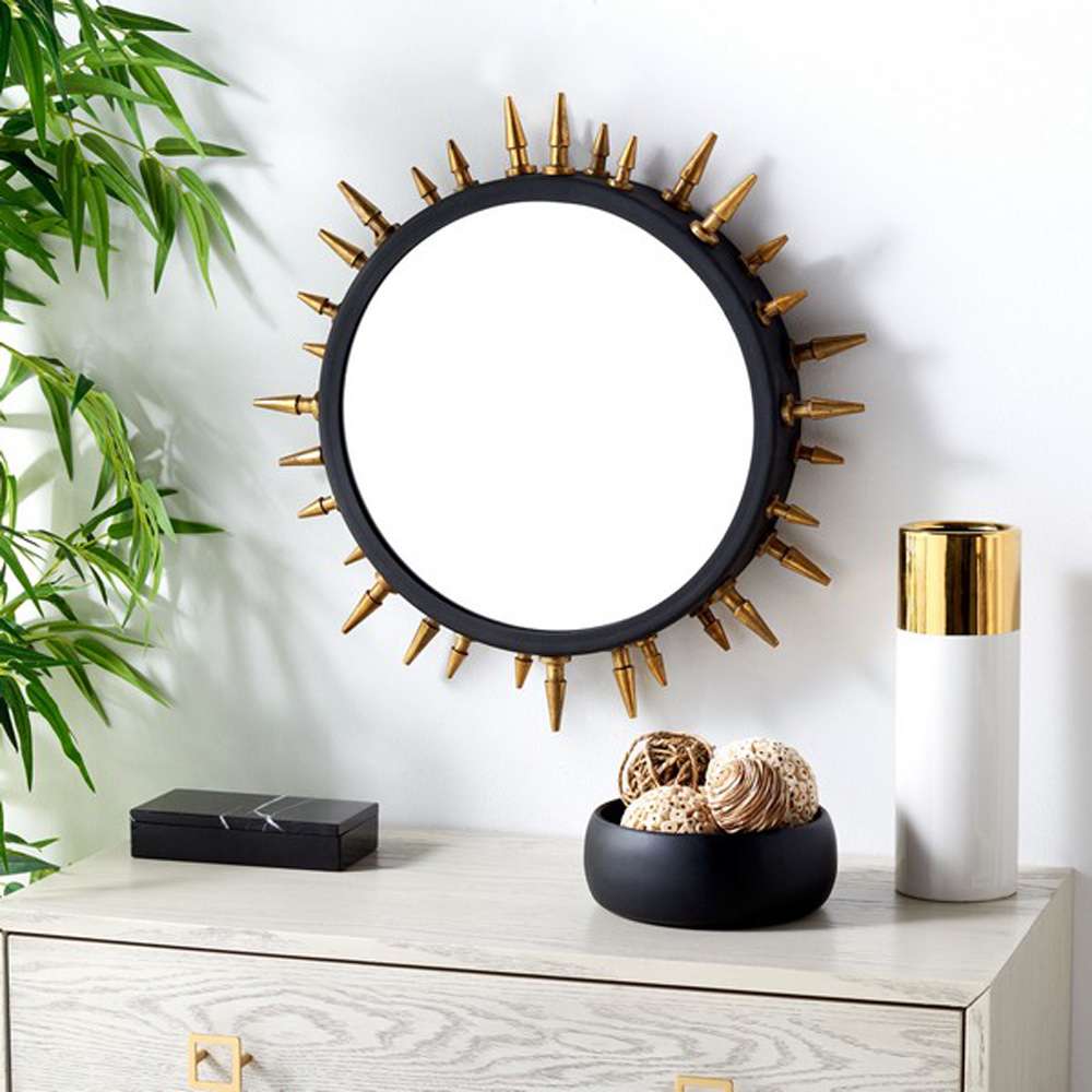 Safavieh - Ceinth 20in Mirror - Black - MRR3036A veiw 2