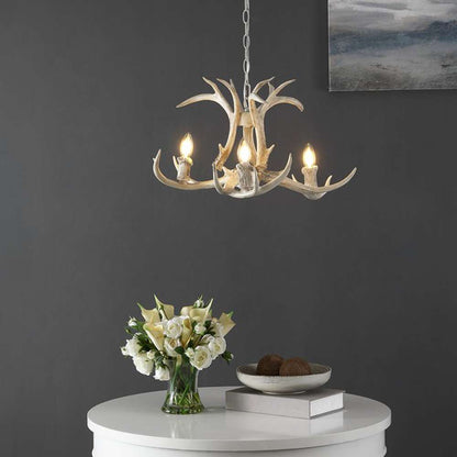 Safavieh - Cenwyn 3Lt 21.5in Chandelier - Antique White - CHA4028A view 2
