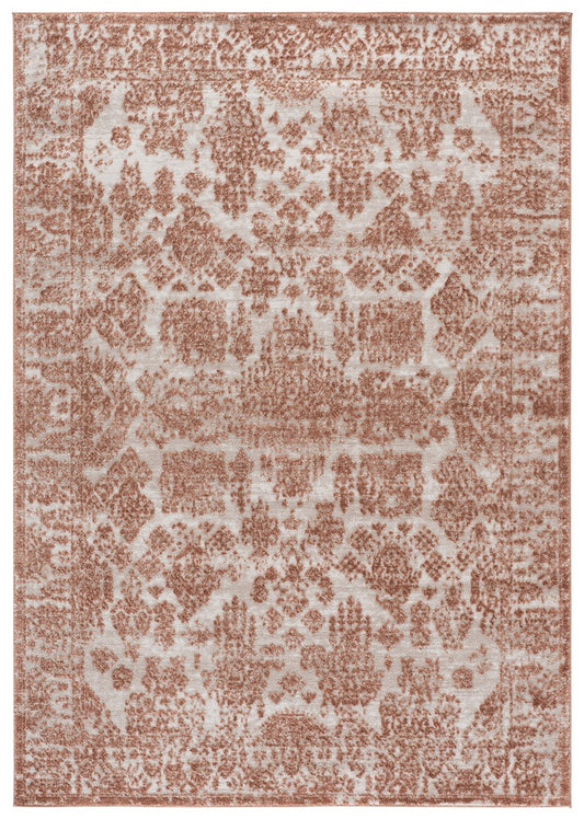 Safavieh - Chamber 212R Ivory / Rust - 4" X 6" - CHM212R-4 view 1