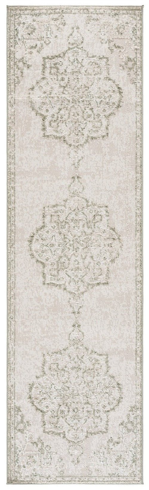 Safavieh - Chamber 214W Ivory / Green - 2.2" X 8" - CHM214W-28 view 1