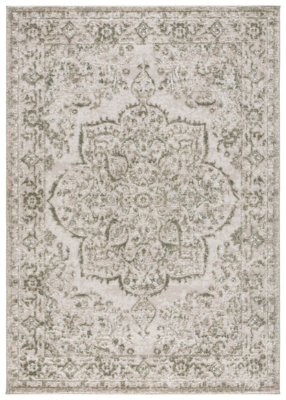 Safavieh - Chamber 214W Ivory / Green - 8" X 10" - CHM214W-8 view 1