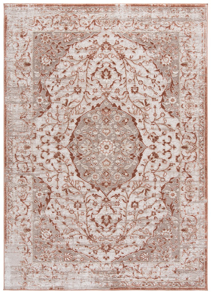 Safavieh - Chamber 216R Ivory / Rust - 9" X 12" - CHM216R-9 view 1
