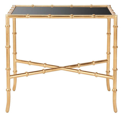 Safavieh - Chandler Accent Table - Gold - Glass - FOX2513A veiw 1