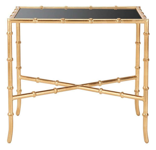 Safavieh - Chandler Accent Table - Gold - Glass - FOX2513A veiw 1