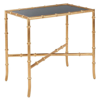 Safavieh - Chandler Accent Table - Gold - Glass - FOX2513A veiw 3