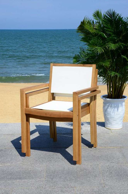 Safavieh - Chante Round Table 5 Piece Set - Natural - Beige - PAT7041A veiw 3
