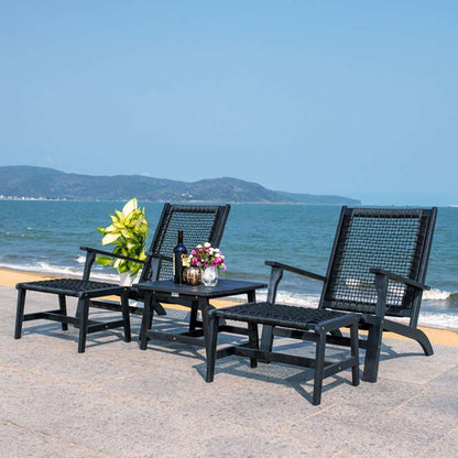 Safavieh - Chantelle Living Set - Black - Black - PAT7076C veiw 2