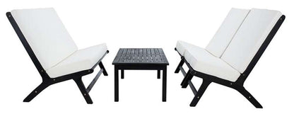 Safavieh - Chaston 4 Pc Living Set - Black - Beige - PAT7044G veiw 3