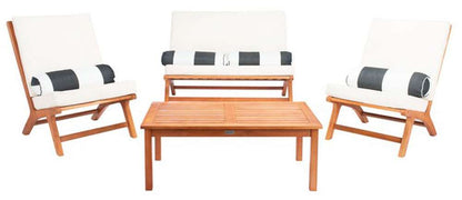 Safavieh - Chaston 4 Pc Living Set - Natural - Bge + Bolster P - PAT7044C veiw 1